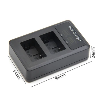 La cámara Cargador de Batería LCD USB Dual del Cargador NP-FW50 para Sony A6000 5100 a3000 a35 A55 a7s II alpha 55 alfa 7 86710