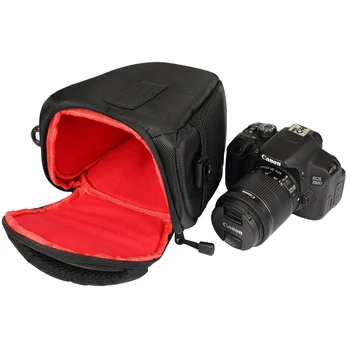 La Cámara DSLR de Bolsa de la Bolsa del Caso Para Nikon D3400 D750 D5300 D80 Canon EOS 6D 1100D media móvil de 200 días 80D T6 T5
