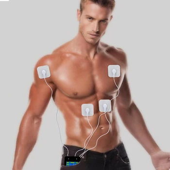 La FDA Unidad Tens Estimulador Muscular Pulso de Masaje 2 Canales LCD EMS Masajeador de Espalda Cuello Estrés, el Dolor Ciático y Alivio Muscular