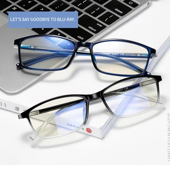 La Luz azul del Filtro de Equipo TR90 Gafas Para el Bloqueo de los rayos UV Anti Ojos el Cansancio de la vista de Transición Fotocromáticas de Juego de Vasos Mujeres Hombres