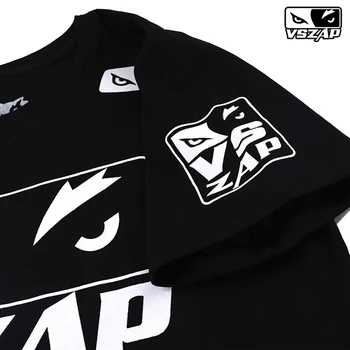 La Marca de moda VSZAP Lobo de Ojos de Fitness Camiseta de los Hombres a Combatir el Desgaste de MMA Mens T-shirt de Lucha Muay Thai Fitness Lucha de Desgaste del Verano de 2018