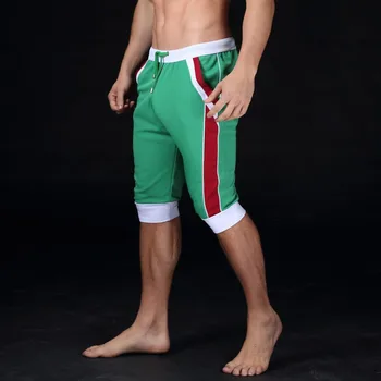 La moda 2021 de Verano al aire libre del deporte en ejecución de Cordón Delgado de Estiramiento de las Bermudas, trajes de baño de Playa para Hombre de secado Rápido de la Junta de Capri Pantalones de los Hombres