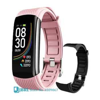 La moda smartwatch mujeres hombres hd smart watch IP67 Impermeable de la pulsera de fitness bluetooth android ios corazón de la tasa de color smart-watch