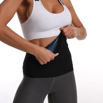 La mujer de Neopreno Adelgazar Shapewear del Deporte de la Correa de Fitness Body Shaper Chaleco Camisa de Sudor Deportes Yoga Tops de la Aptitud de la Cintura Entrenador