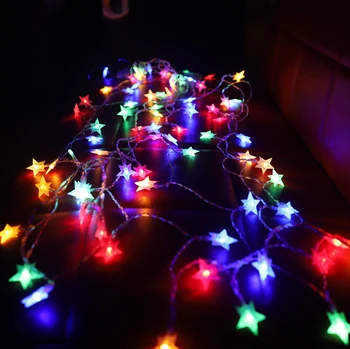La navidad Impermeable LED Cadena de Luz,al aire libre de Hadas Cadena de Luz,Patio con Jardín Decoraciones de Fiesta de la Luz,Dormitorio Cadena de Luces