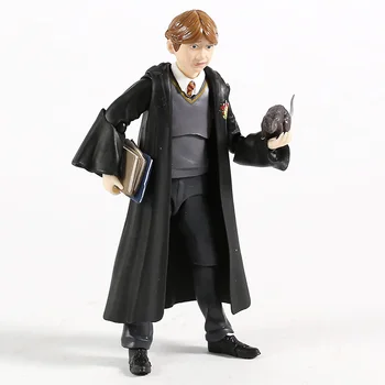 La Piedra filosofal Ron Weasley Hermione Granger PVC Figura de Acción Coleccionable Modelo de Juguete