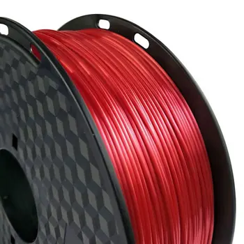 La seda PLA Rojo PLA 1,75 mm de Lujo Sedoso Brillo 500g/1kg Impresora 3d Filamento Brillante Seda Sentirse Como en 3D de la Pluma de Impresión de Materiales