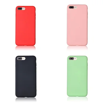 La Silicona líquida Caso Suave Para el iPhone 11 Pro Max 7 8 6 s 6s Plus 7plus 8plus Color Caramelo Coque Capa de la Cubierta Para el iPhone X XR Xs Max