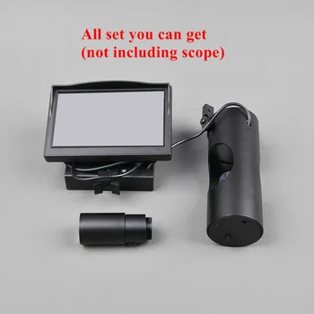 La Visión de la noche Riflescope la Caza de Día y de Noche Riflescope la Caza de Desmontaje Rápido Digital de Visión Nocturna Alcance al aire libre Óptica