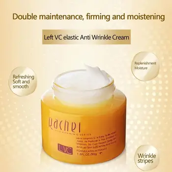 La Vitamina C Elástica Crema Anti-Arrugas Para El Envejecimiento De La Hidratante Blanqueamiento De Estiramiento De La Cara De La Belleza Crema De Corea