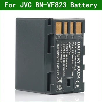 LANFULANG de Alta Capacidad (2200 mAh) BN-VF823 BN VF823 BN-VF823U Batería para JVC BN-VF808AC BN-VF808U BN-VF818 BN-VF818U