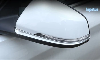 Lapetus Fuera de la Puerta de Coche Espejo Retrovisor de Tira de la Decoración de la Tapa del Armazón de Recorte de 2 piezas Para BMW X2 F39 2018 2019 2020 ABS Mate Estilo
