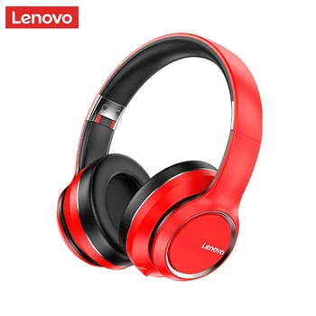 Lenovo HD200 Bluetooth Auriculares Sobre oreja Plegable Equipo Inalámbrico de los Auriculares de Cancelación de Ruido HIFI Stereo Gaming Headset