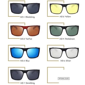LeonLion 2021 Nueva Polarizadas de Conducción Gafas de sol de los Hombres de la Vendimia Clásico de Gafas al aire libre UV400 Street Beat Oculos De Sol Gafas