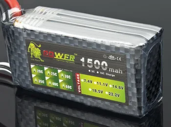 LEÓN de ENERGÍA 3S 11.1 V 1500MAH 35C T/XT-60 control Remoto modelo de avión de los fabricantes de baterías de Polímero de Litio Li-po batería 2019