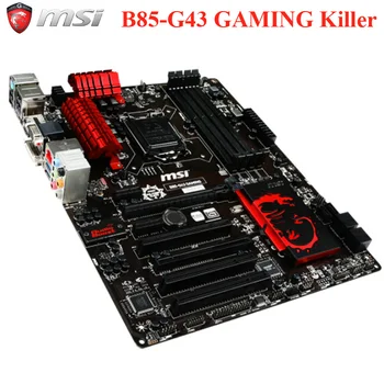LGA 1150 DDR3 MSI B85-G43 GAMING original de Escritorio de la Placa madre Intel B85 PCI-E 3.0 USB3.0 32 GB de la Copa i7 i5 i3 DDR3 Utiliza la Placa base 5683