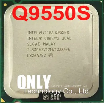 Libre de envío de CPU intel Core 2 Quad Q9550S CPU 2.83 GHz/ LGA 775/12 MB/Quad-core/65W Procesador