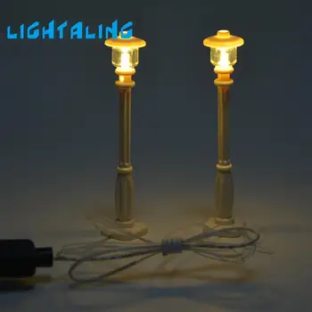 Lightaling LED Kit de Luz de las lámparas de la calle de la Ciudad Creador de la Casa de Villa Compatible con la Marca de Bloques de Construcción de Juguetes de modelos