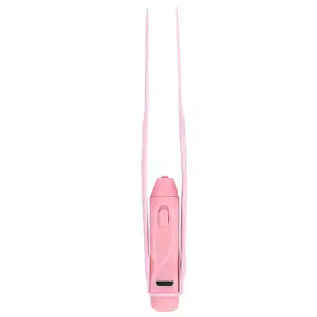 Limpiador del oído Kit de Limpieza de Oídos Conjunto de herramientas de USB Recargable Limpiador del Oído Pinzas de depilar con Luz LED de Cuidado de la Salud de la Herramienta