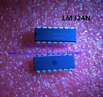 LM324N LM324 DIP14 50pcs/lote envío Gratuito