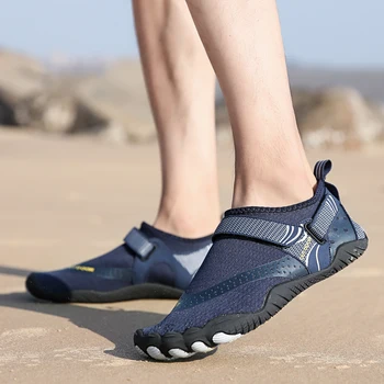Loekeah Zapatos de Agua de la Playa de las Zapatillas de deporte de secado Rápido Zapatos de Agua Luz Wearproof Suave Base Plana de mal gusto Transpirable de Escalada al aire libre
