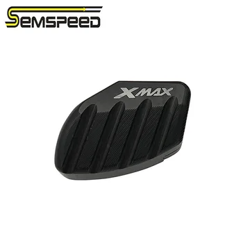 Logotipo XMAX Stand de la Ampliadora cojinetes de Soporte Protector Para Yamaha XMAX 300 xmax 250 xmax 125 2017-2020 Pie Soporte Placa de Extensión