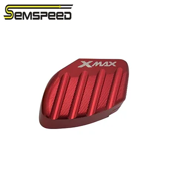 Logotipo XMAX Stand de la Ampliadora cojinetes de Soporte Protector Para Yamaha XMAX 300 xmax 250 xmax 125 2017-2020 Pie Soporte Placa de Extensión