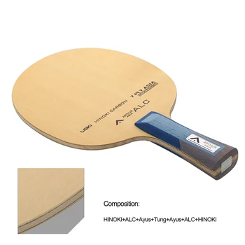 LOKI Arthur ASIA ALC de Tenis de Mesa de Hoja Professional 7 Capas Hinoki de Carbono de Ping Pong de la Cuchilla de Ataque Rápido Arco Raqueta de Tenis de Mesa