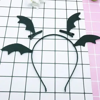 Lolita Pequeño Diablo Diadema Japonés Suave Muchacha de Alas de Murciélago de la Tarjeta de Dos dimensiones Anime Headwear