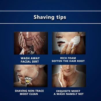 Los hombres afeitadora Gillette Cuchillas de Afeitar Ajuste de la Fusión de 5 Para los Hombres de Afeitar Manual de Seguridad de la Máquina de Reemplazo de Nuevas Cabezas de pala Recta