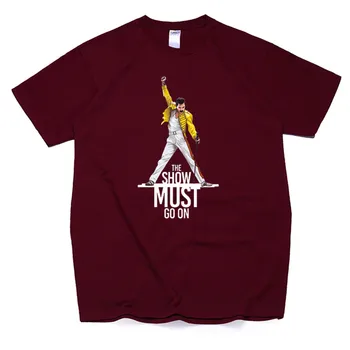 Los hombres de Mercurio de Algodón Camisetas de las Mujeres de la Banda de Rock T-shirt Unisex de Algodón T Camisa,Más tamaño,la Nave de la Gota 166759
