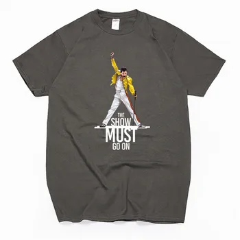 Los hombres de Mercurio de Algodón Camisetas de las Mujeres de la Banda de Rock T-shirt Unisex de Algodón T Camisa,Más tamaño,la Nave de la Gota