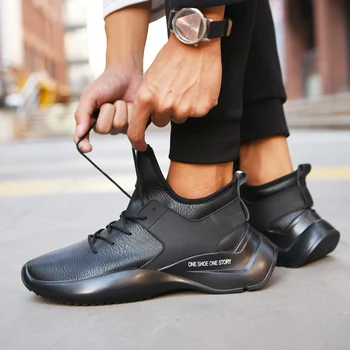 Los hombres zapatos de las Zapatillas de deporte Masculino Mens casual Zapatos de tenis de Lujo zapatos de Entrenador de la Raza blanco Zapatos de moda mocasines, Zapatillas para hombres 16547