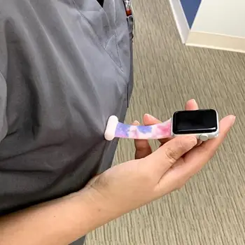 Los médicos de la enfermera de la Broche de la pulsera para el Apple watch de la serie 6/5/4/3/2/1/SE de la correa para el iwatch de 44 mm 40 mm 42 mm 38 mm de silicona de la Broche de la correa