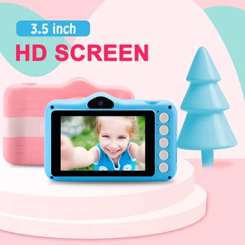 Los niños de la Cámara Digital, Cámara de 1080P HD de Fotos de la Cámara de Vídeo Para Niños de 3,5 pulgadas Niño de la Cámara de los Mejores Regalos de Cumpleaños Para Niños Niñas