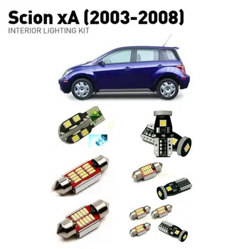 Luces Led interiores Para Scion xa 2003-2008 5pc Luces Led Para los Coches kit de iluminación automotriz bombillas Canbus