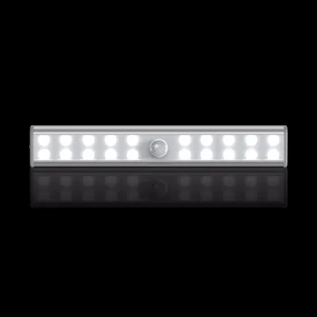LumiParty 20 de Gabinete del LED luz de Noche LED Luz de la Noche Recargable USB Sensor de Movimiento para el Armario de Movimiento Inalámbrico Activado Lámpara