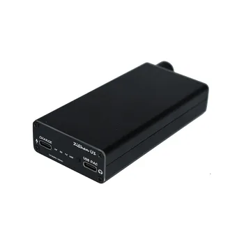 LUSYA Zishan U1 IP5332 fuente de Alimentación Con 4200mAh Batería USB Dac Decodificador Tarjeta de Sonido Compatible Amanero XMOS F10-009