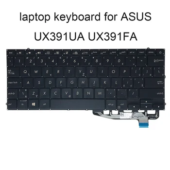 Luz de fondo del teclado UX391UA Sustitución de teclados para ASUS zenbook UX 391U UX391 FA checa CZ CS azul ASM17H1 0KNB0 2606CS00 venta