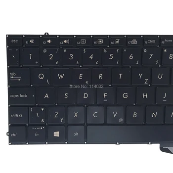 Luz de fondo del teclado UX391UA Sustitución de teclados para ASUS zenbook UX 391U UX391 FA checa CZ CS azul ASM17H1 0KNB0 2606CS00 venta