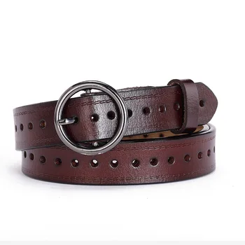 LXS22 Señoras' nuevo sencillo de la moda de todos coincidencia casual cinturón