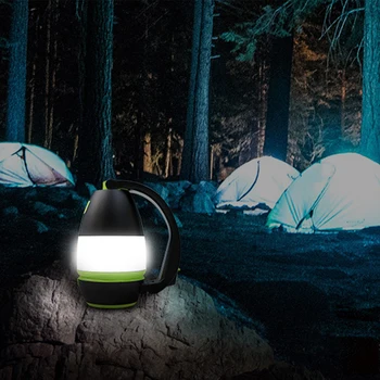 Lámpara de mesa LED Carpa de Camping Linterna de Luz Portátil al aire libre de 3-en-1 Multifuncional USB de Emergencia en el Hogar de Carga USB Linterna