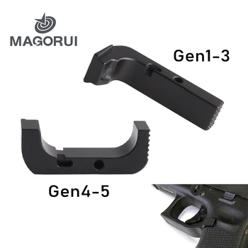 MAGORUI Extendido de Liberación del cargador Para pistola GLOCK Gen 1 - 5 Negro