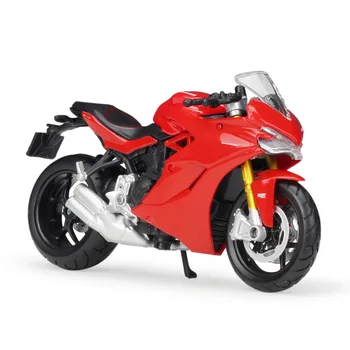 Maisto 1:18 Modelos De Motocicletas Ducati Supersport S Rojo Fundido A Presión Plástico De La Moto En Miniatura De La Carrera De Juguete De Regalo De Colección