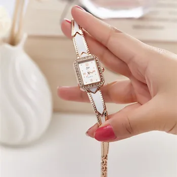 Marca de lujo Relojes de Pulsera de las Mujeres de Acero Inoxidable relojes de Pulsera de las Señoras Vestido de Relojes de Cuarzo Reloj relojes de femme descargar 2019