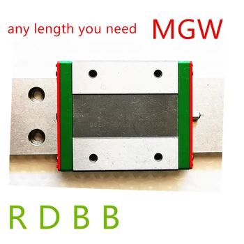 MGW15 guía lineal : 100 mm 150 mm 200 mm 250 mm 300 350 400 450 500 lineal rail way + MGW15H Largo o MGW15C transporte para CNC de piezas