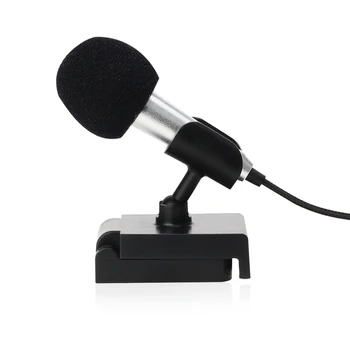 Micrófono Mini micrófono para karaoke portátil de 3,5 mm Jack de Micrófono Micrófonos Microfono Mic Para Hablar de música grabar el sonido de