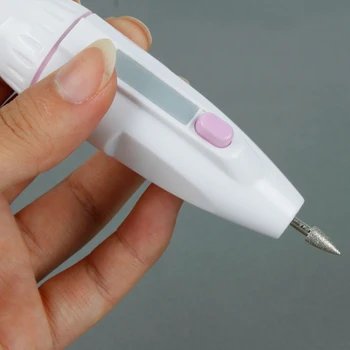 Mini Eléctrico de la Máquina de Perforación de Uñas Nail Art Herramientas para las Uñas de Molienda de Manicura Pedicura Gel Pulido Búfer de Archivo