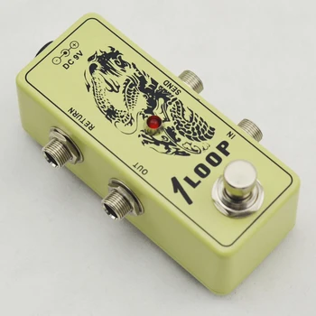 Mini Looper Pedal de Guitarra interruptor de Efecto Pedal Looper Interruptor true bypass para guitarra pedal de piezas