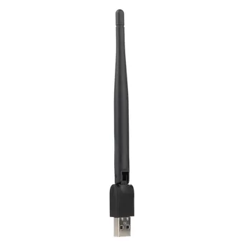 Mini MT7601 USB Inalámbrico WiFi con la Antena del Adaptador de LAN para el Receptor de Satélite Digital GTMEDIA V7S, V8,Super NOVA V8,V9 Super etc